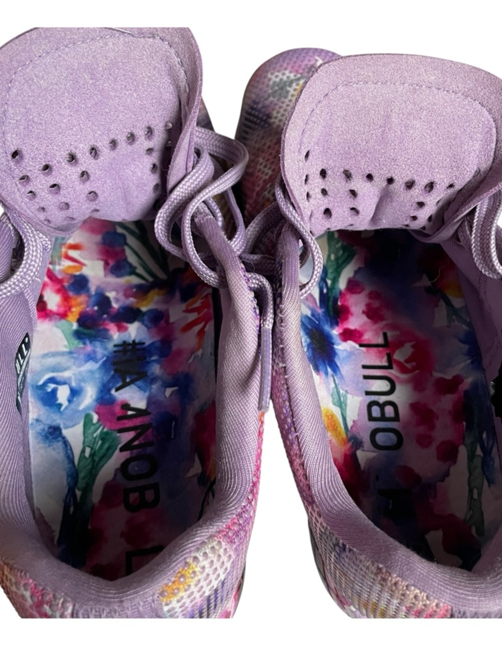 NOBULL Outwork "Bouquet" Watercolor Floral Collection Trainer Shoes Sz  7 - Picture 12 of 12